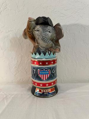 FULL 1976 JIM BEAM REPUBLICAN ELEPHANT