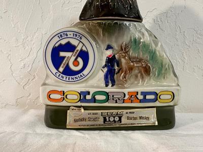 1976 COLORADO CENTENNIAL BEAM BOTTLE