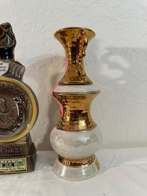 FULL JIM BEAM 1968 RUIDOSO DOWNS & 1979 DECANTER