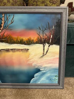 OIL PAINTING SIGNED "EA 95"