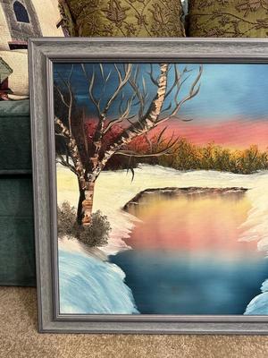 OIL PAINTING SIGNED "EA 95"