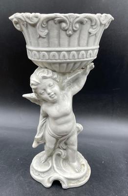 Ceramic Rubens Original Cherub Planter Japan #251