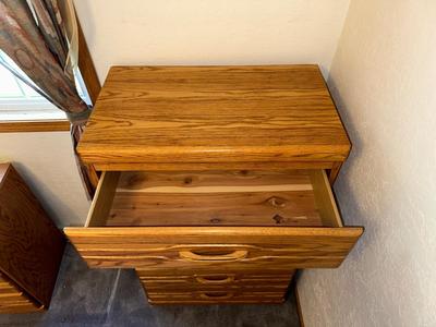THE ORMAN GRUBB SOLID OAK 6 DRAWER CHEST