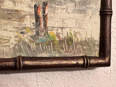 2 SIGNED OIL PAINTINGS