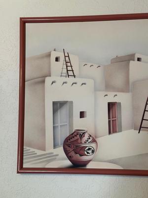 2 SIGNED SOUTH WEST THEMED PAINTINGS