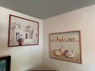 2 SIGNED SOUTH WEST THEMED PAINTINGS