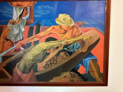 SIGNED OIL PAINTING