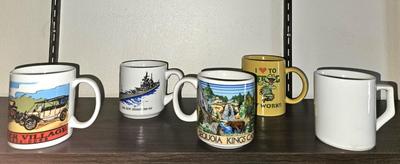 Set of 5 mugs