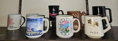 New and Vintage Destination Souvenir Mugs
