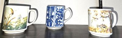 Vintage Asian Mugs