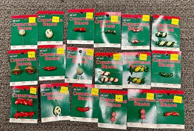 Beads Lot #5 - Westrim Crafts Christmas Beads Lot - new condition