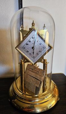 Eve German Kundo Anniversary Clock Includes Winding Instructions