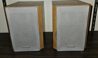 Initial Brand Bookshelf Vintage Speakers