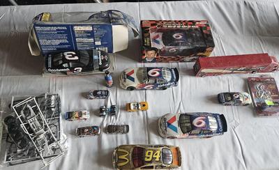 15 Pc NASCAR Toy and Model Car Lot