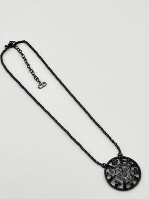 LOT 282J: Christian Dior Large Pendant Necklace