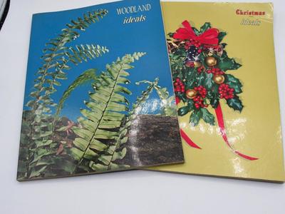2 Vintage Magazines about plants & Christmas