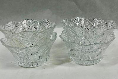 Crystal Bowl Set of 4