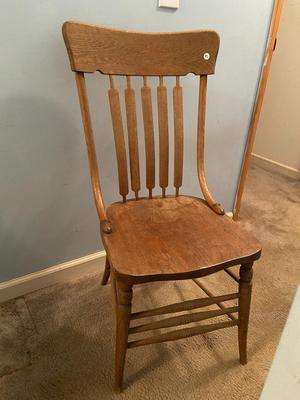 Vintage Keywood Brothers Oak Chair