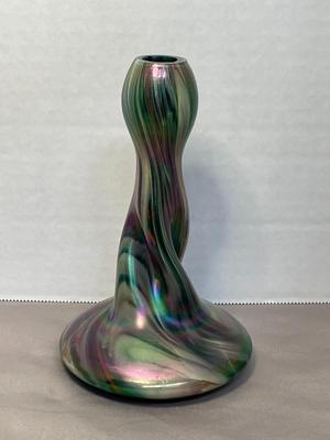 1900s Rindskopf Art Nouveau Multi-Color Vase