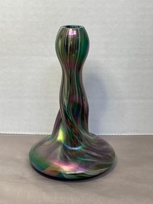 1900s Rindskopf Art Nouveau Multi-Color Vase