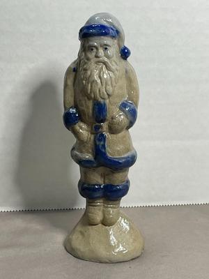 1989 Salmon Falls Stoneware Santa Figurine