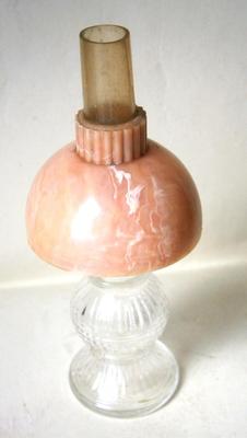 Vintage Figural Lamp Scent/Perfume Bottle
