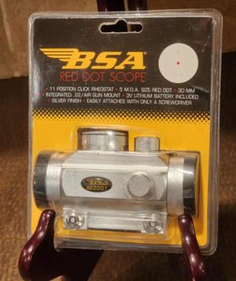 Brand New BSA Red Dot Scope Model #RD30