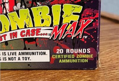 (2) Brand New Boxes Of HORNADAY 40 S&W Zombie Max 165 Grain Firearm Ammunition