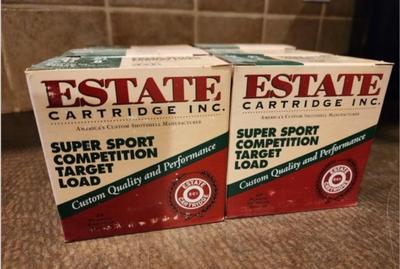 (6) Boxes Of ESTATE 12 Gauge 2 3/4