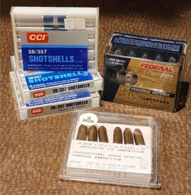 38/357 Firearm Gun Ammunition Assortment