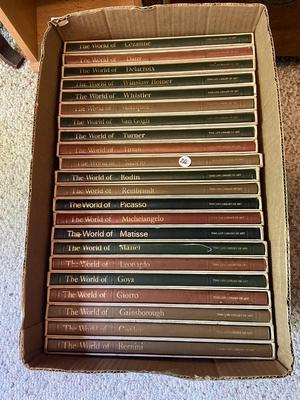 The World of... Art and Artist Vintage Book Set