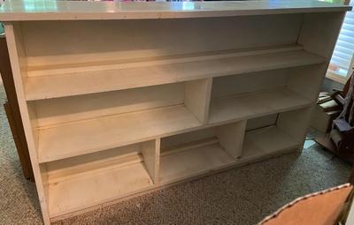 Large Vintage Six Shelf Bookcase