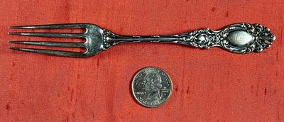 Sterling Silver Vintage Fork