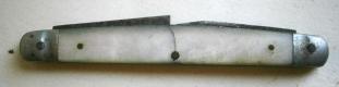 Antique Pocket Knife with Mother of Pearl Handle