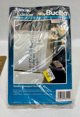 Pillowcase Embroidery Kit new in package