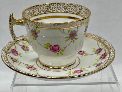 T F & S Thomas Forester & Sons Phoenix Bone China Demitasse Cup & Saucer
