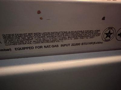 Maytag Gas Dryer