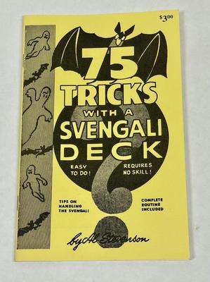 Vintage Booklet: 75 Tricks with a Svengali Deck