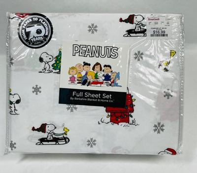 Peanuts Snoopy Full Set Christmas sheet Berkshire Bedding