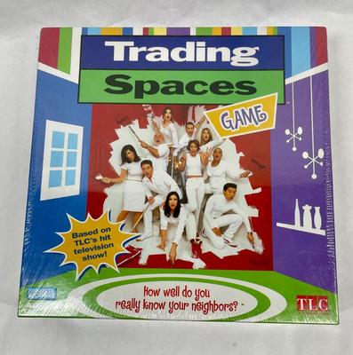 Trading Spaces TLC HIt tv Show Board Game 2003 Parker Brother New