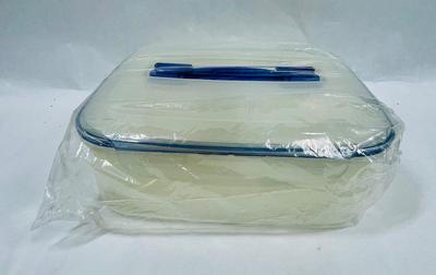 New in Pkg square storage box