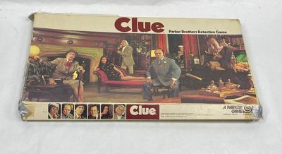 Vintage Clue Board Game