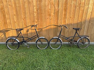 Two Vintage Sears “Tote Cycles”