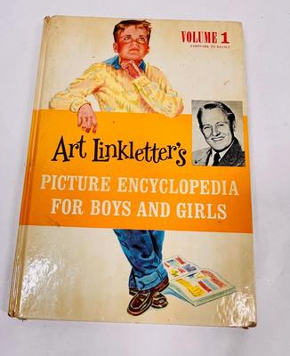Vintage Book: Art Linkletter's Picture Encyclopedia for Boys and Girls