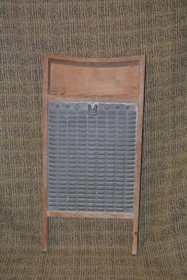 Vintage Galvanized Washboard 26.25”x11.75”x2”