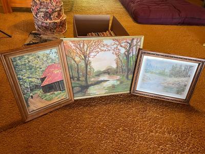 Fall Scenery and Landscape Paintings