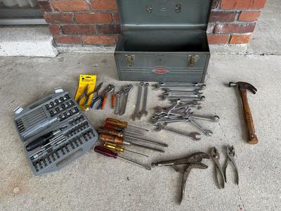 Craftsman Tool Box w/ Misc Tools