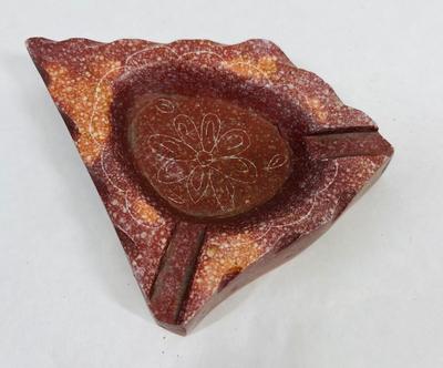 Carved Rock Ashtray