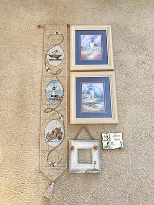 LOT 61: Nautical Themed Decorative Collection