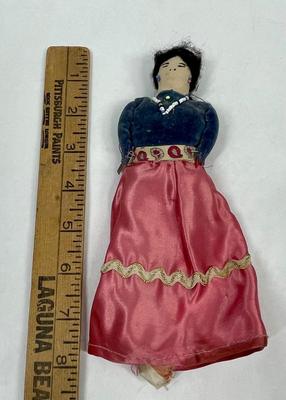 Hand-made cloth doll